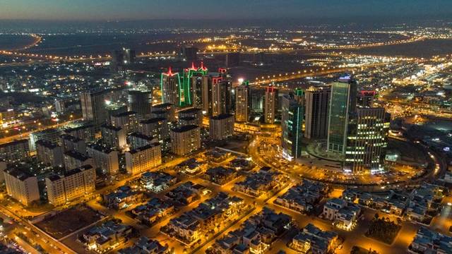 پڕۆژەیەکی نیشتەجێبوون لە شاری هەولێر، وێنە: KRD