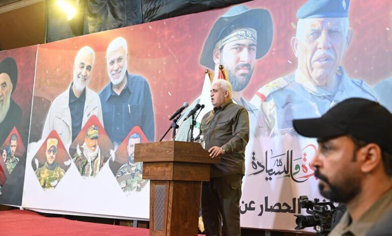 فالح فەیاز: ژمارەی چەکدارانی حەشدی شەعبی دەگاتە 250 هەزار چەکدار