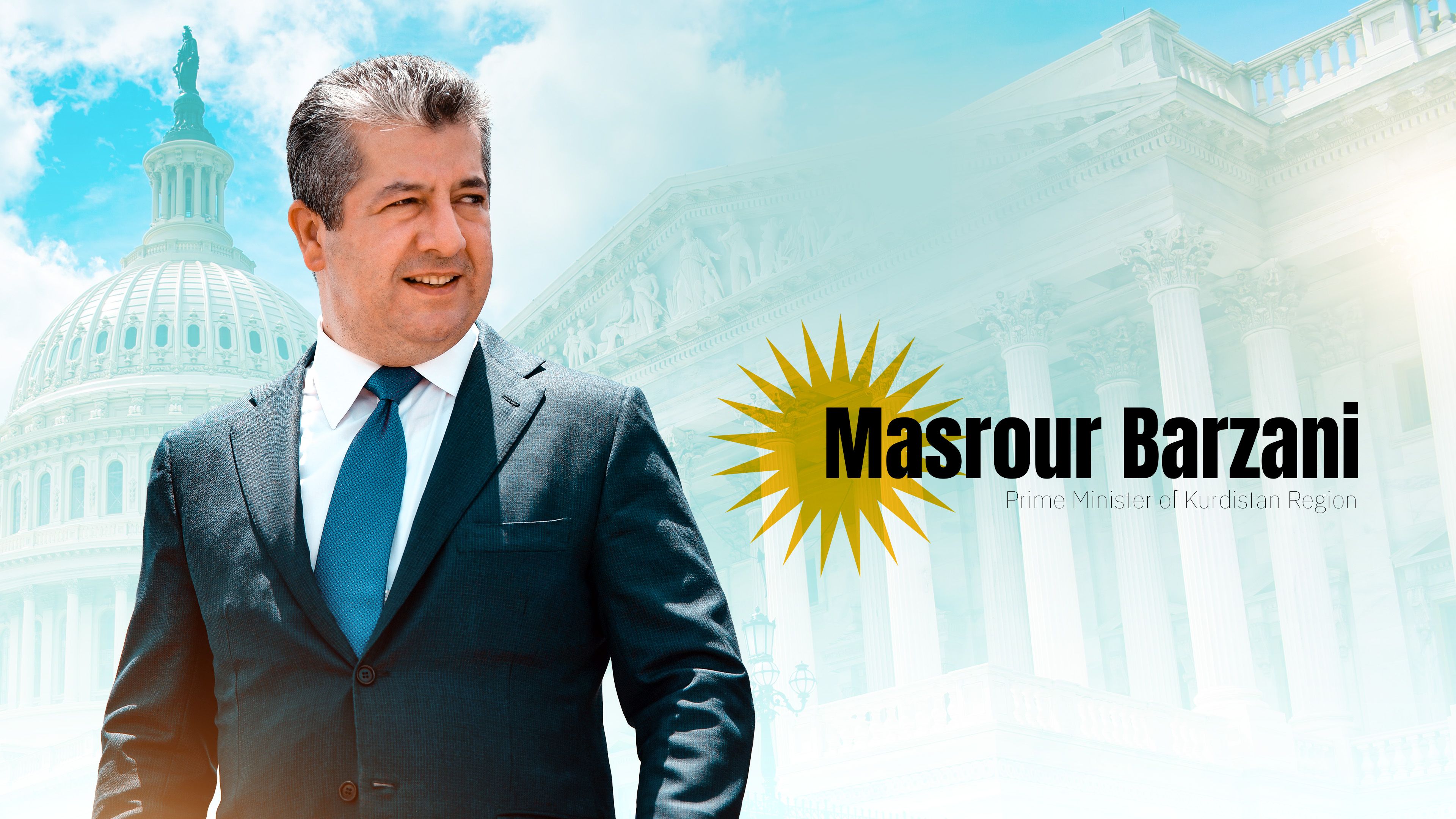 سەرۆکوەزیران مەسرور بارزانی گەیشتە واشنتن