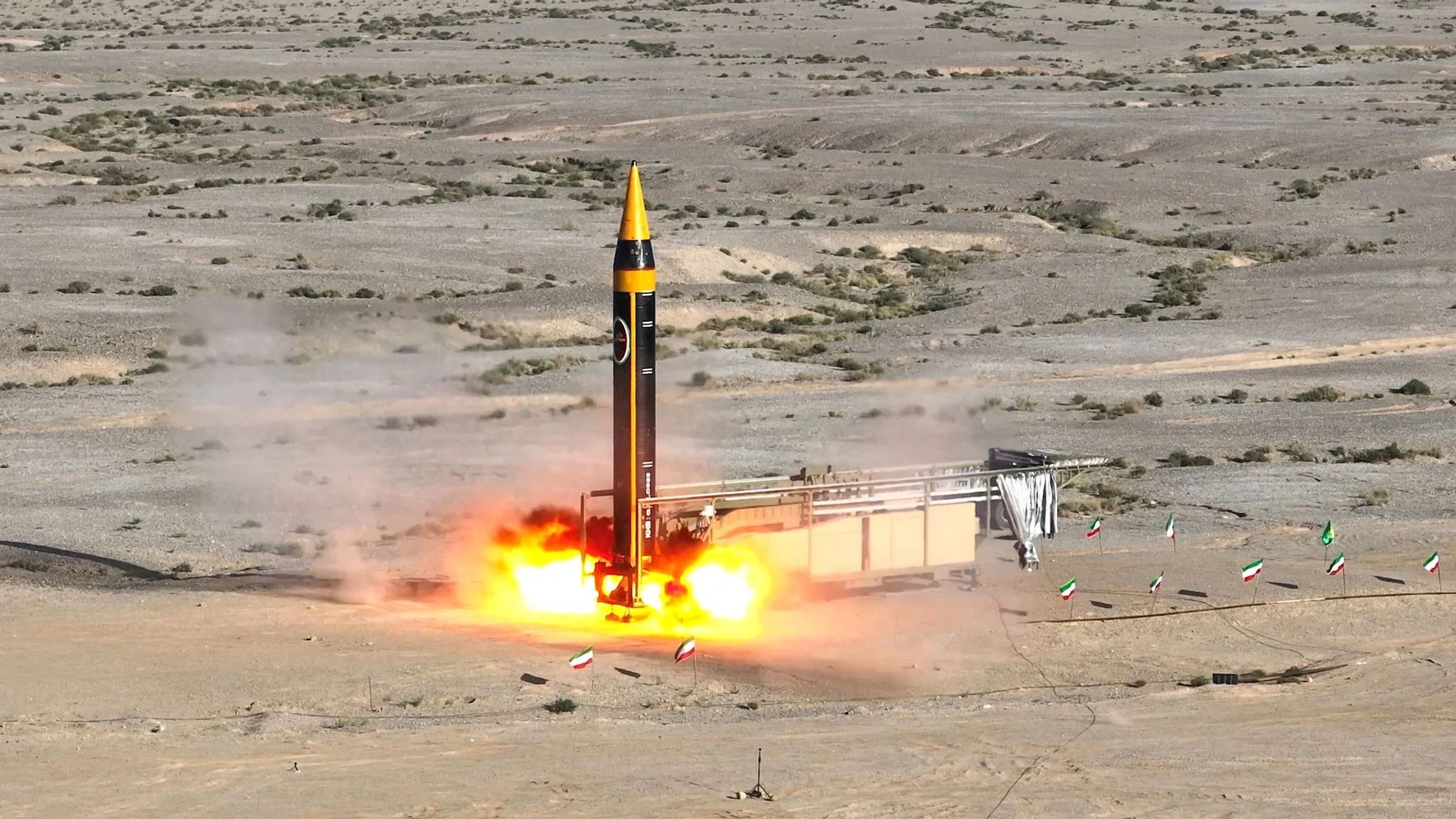 ئێران بۆ یەکەمجار مووشەکی خەیبەری لە دژی ئیسرائیل بەکار‌هێنا
