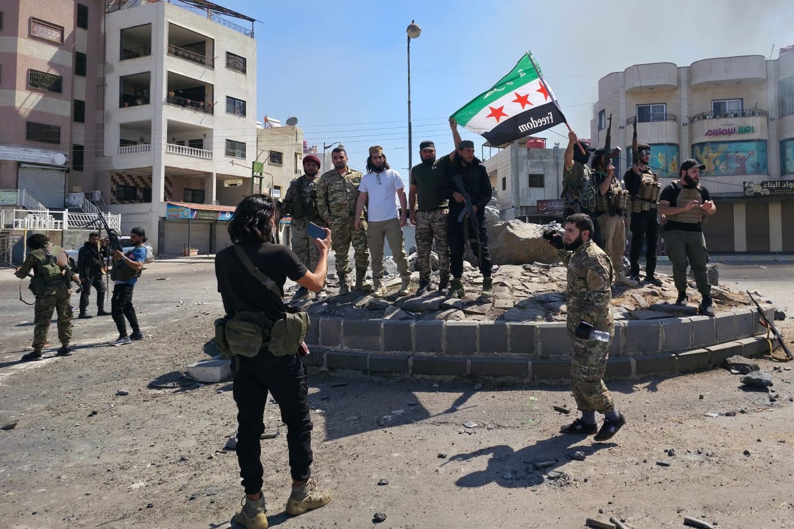 ئاگربەست لە شاری سوەیدا ڕاگەیێنرا