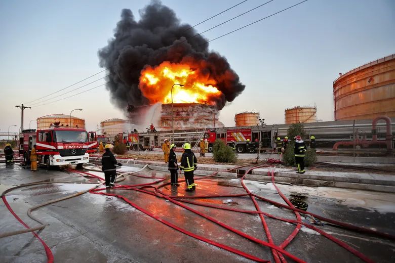 لە ئێران ئاگرکەوتنەوە و تەقینەوەی لەناکاو بەشێوەیەکی بەرچاو زیادی کردووە