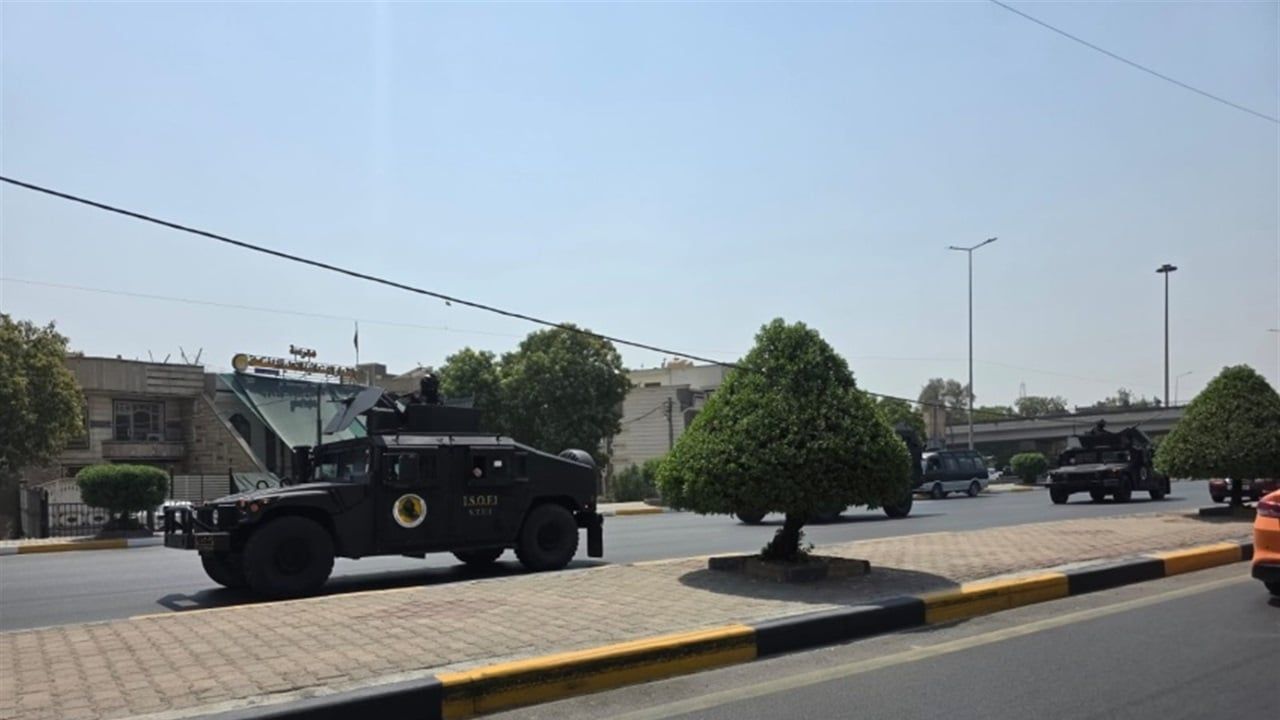 هێزێکی دژەتیرۆر بەرەو باشووری بەغدا چووڵەی پێکرا