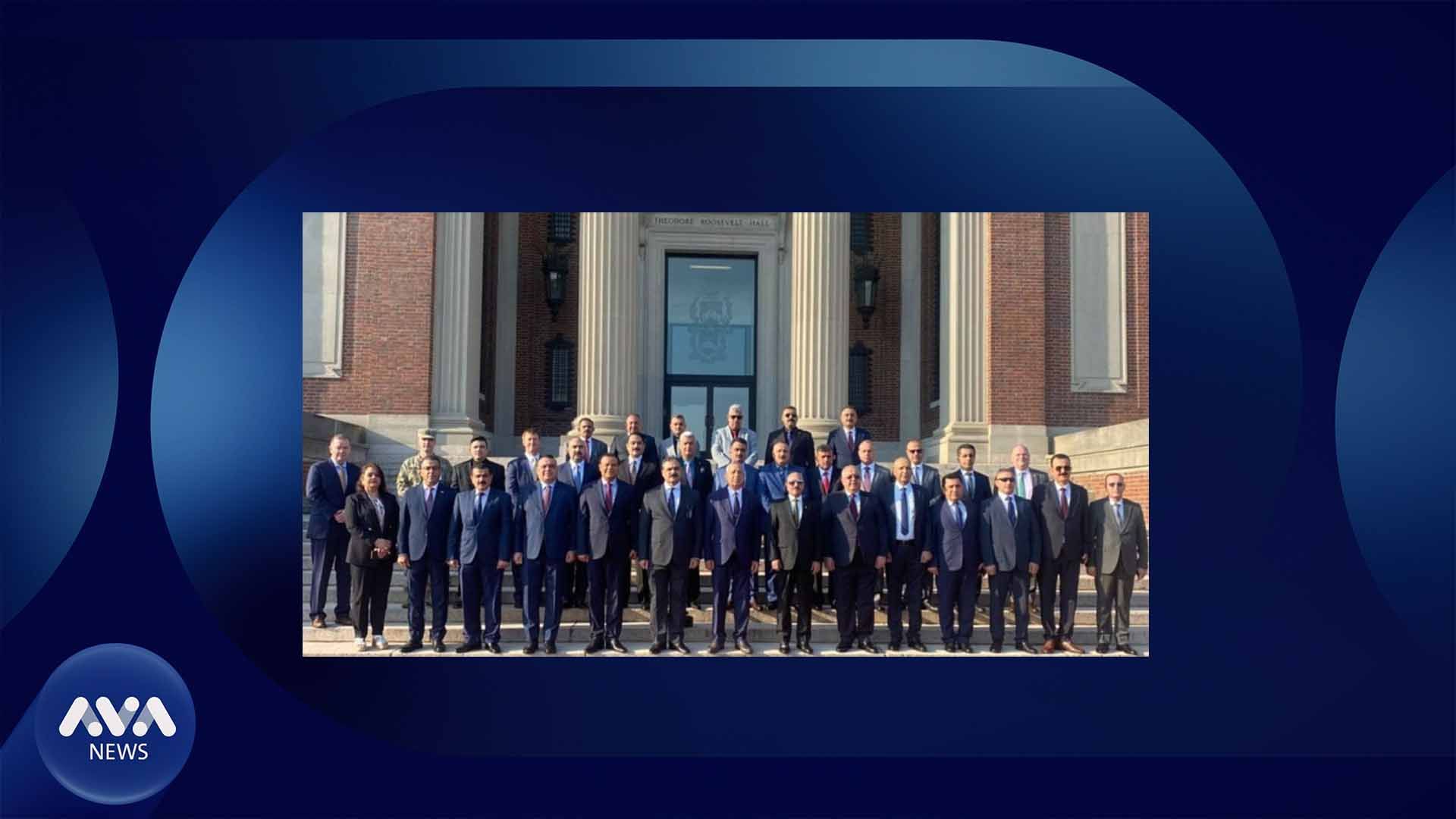 ئەفسەرانی وەزارەتی پێشمه‌رگه‌ بەشدارییان لە خولێكی ستراتیژی لە ئەمریكا کرد