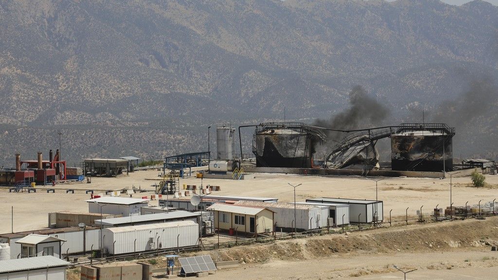 شاماران: بەرهەمهێنان لە کێڵگەکانی ئەتروش و سەرسەنگ دەستیپێکردەوە