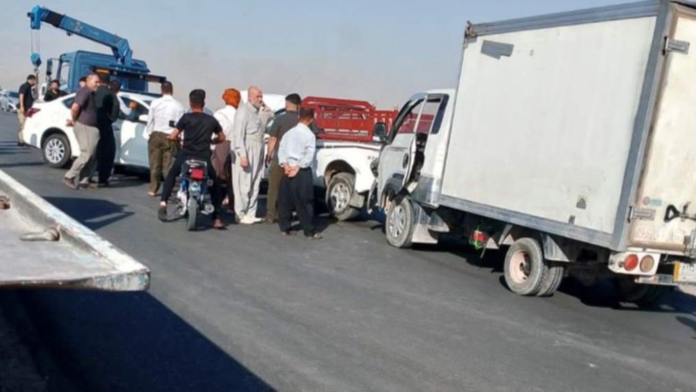 لە ڕووداوێکی هاتوچۆدا لە ڕێگای شارەزوور-سەیدسادق سێ کەس برینداربوون