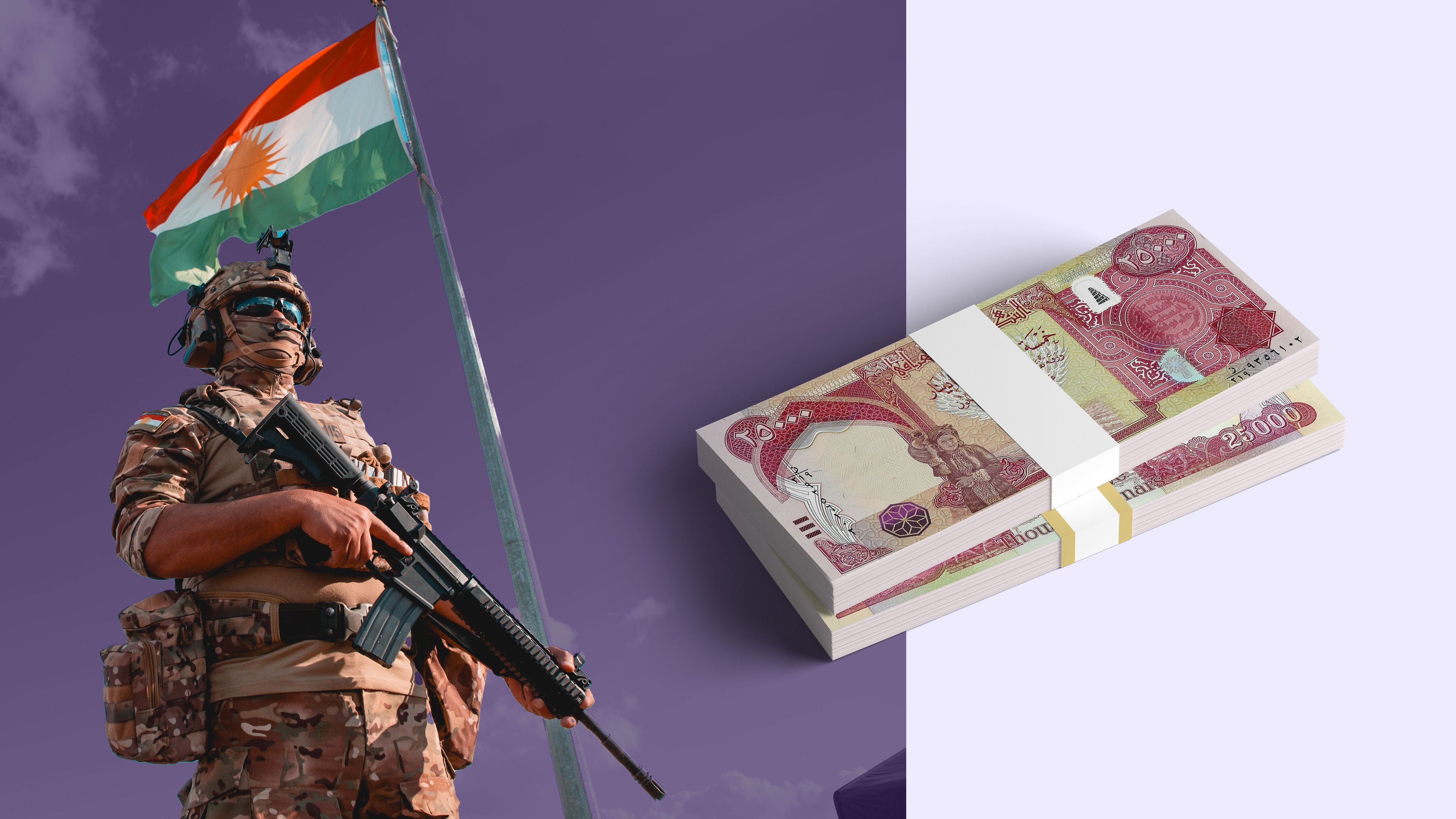 هاوکاریی دارایی مانگی هەشتی پێشمەرگە دابەش دەکرێت