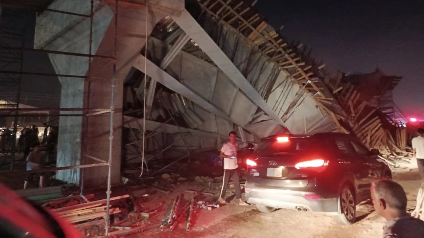 شەش کەس لەسەر ڕووخانی پردەکەی کەربەلا دەستگیردەکرێن