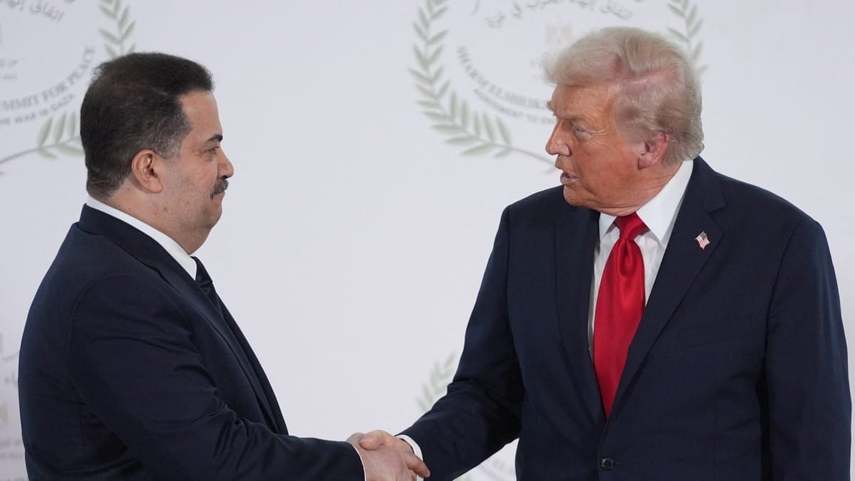 ترەمپ باسی عێراق دەکات و دەڵێت کێشەیەکی گەورەیان هەیە