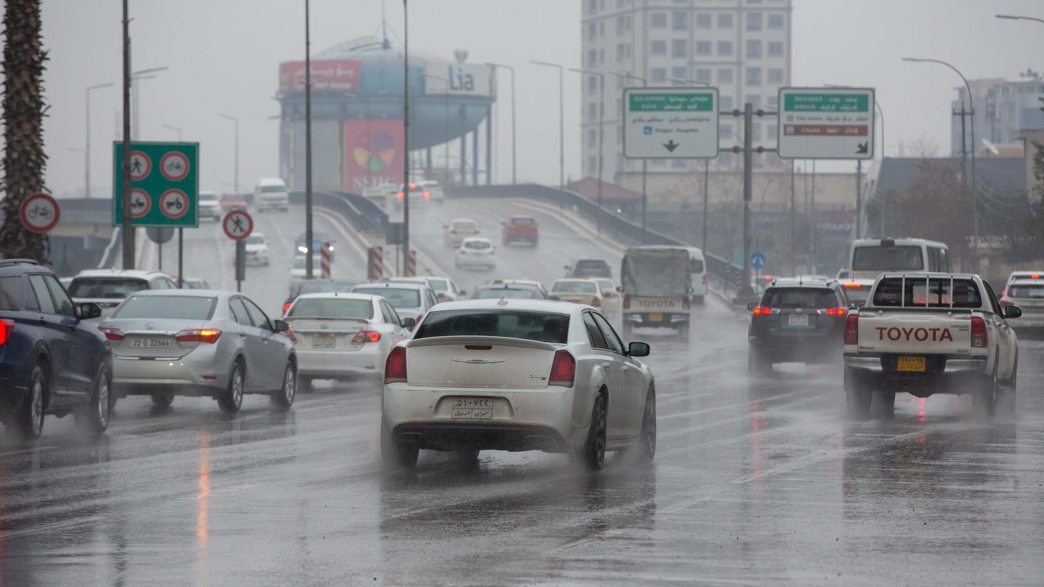 ئاڤا ئاماری بارانبارینی 12 کاتژمێری ڕابردووی ناوچەکانی هەرێمی کوردستان بڵاو دەکاتەوە