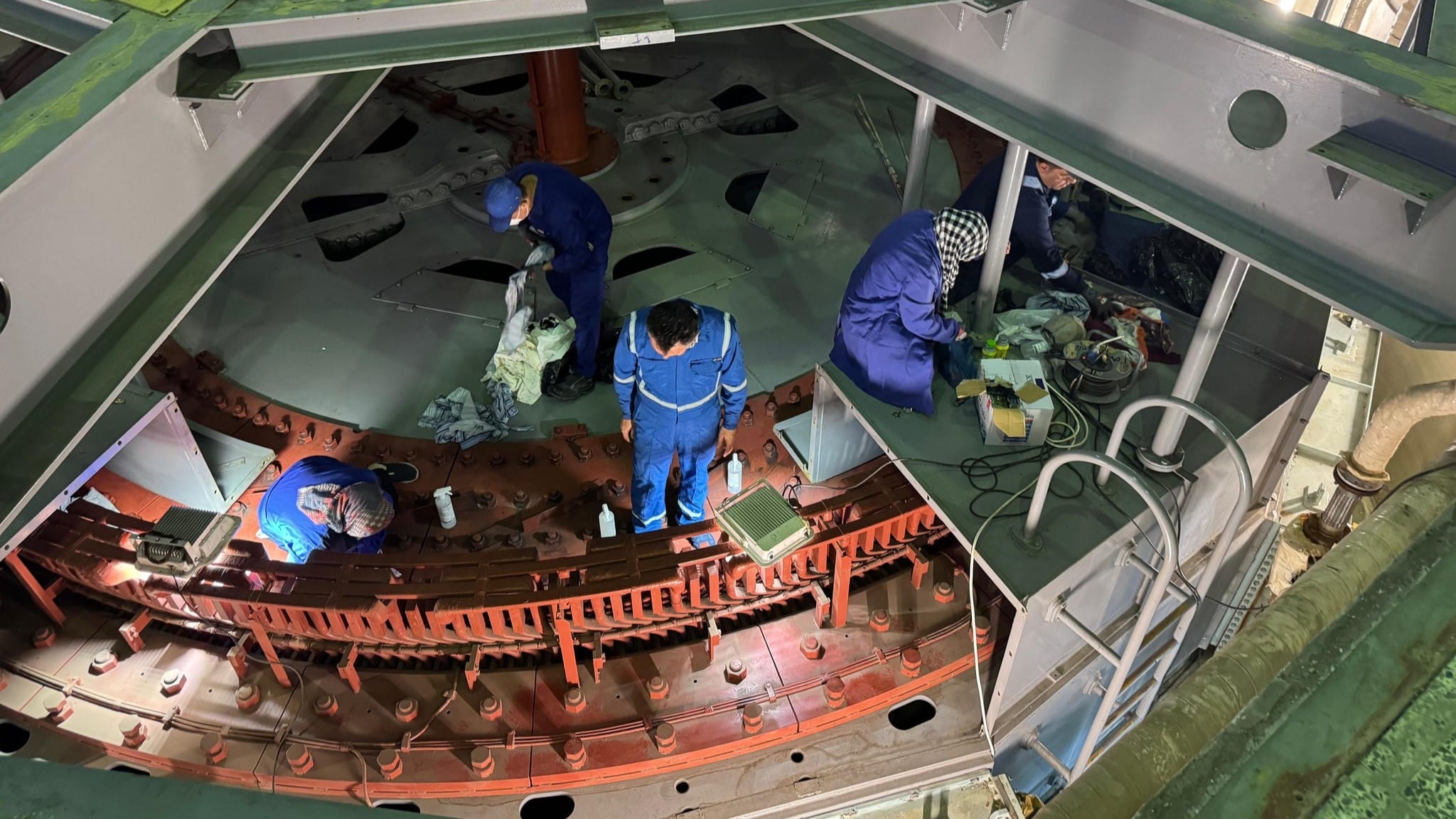 یەكەی ژمارە سێی وێستگەی كارۆئاوی دەربەندیخان بەگەڕخرایەوە