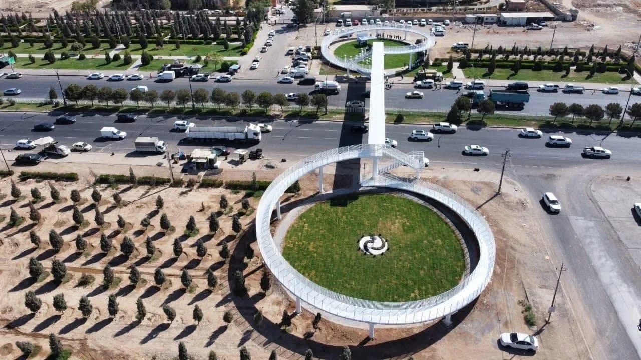 سێ پردی دیکەی پەڕینەوەی پیادە لە هەولێر دروست دەکرێن