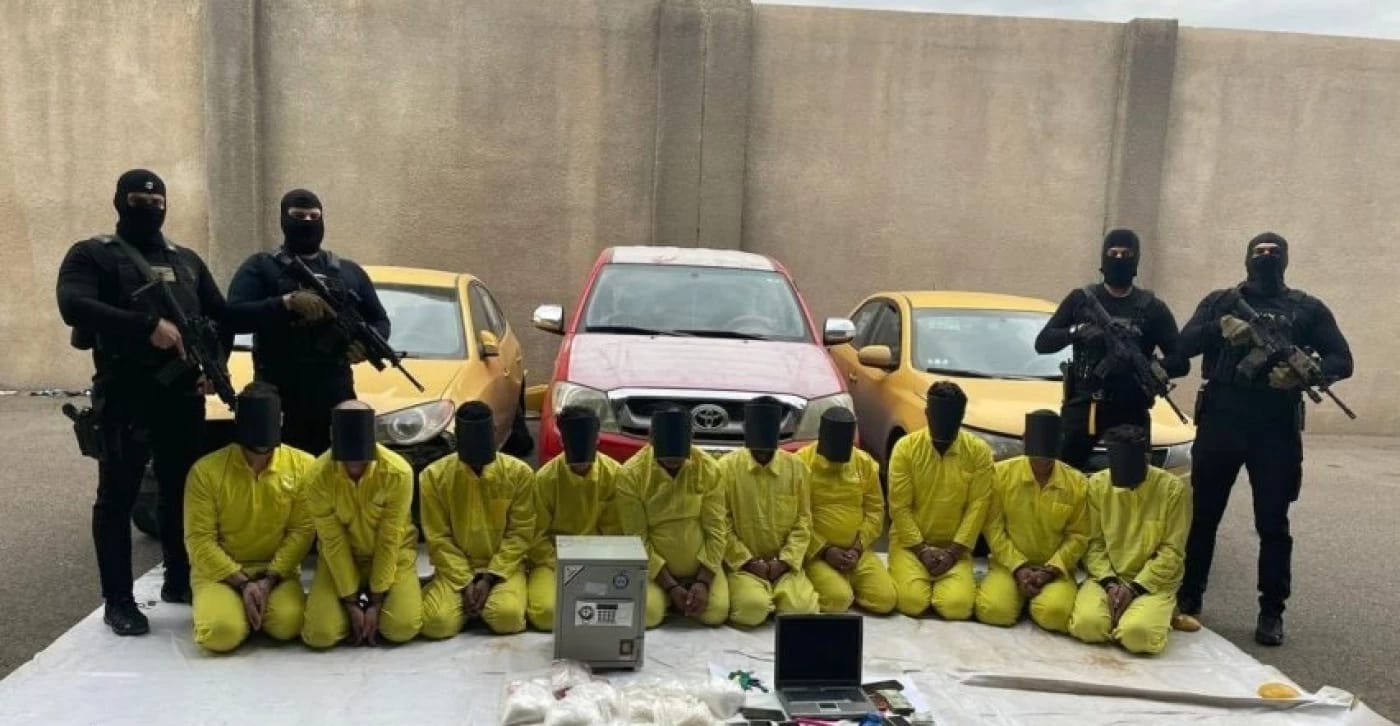 عێراق؛ لە یەک مانگدا دەست بەسەر چارەگە تۆنێک ماددەی هۆشبەردا گیراوە