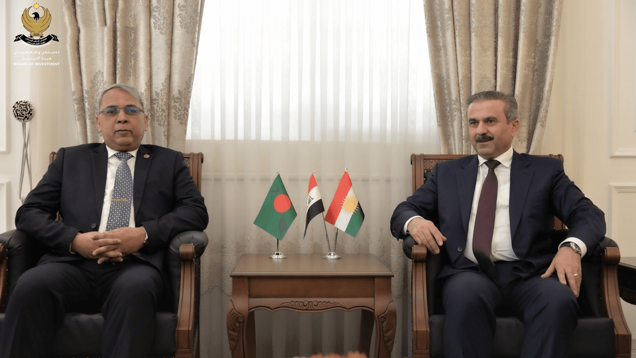 بەنگلادش وەبەرهێنان لە هەرێمی کوردستان دەکات