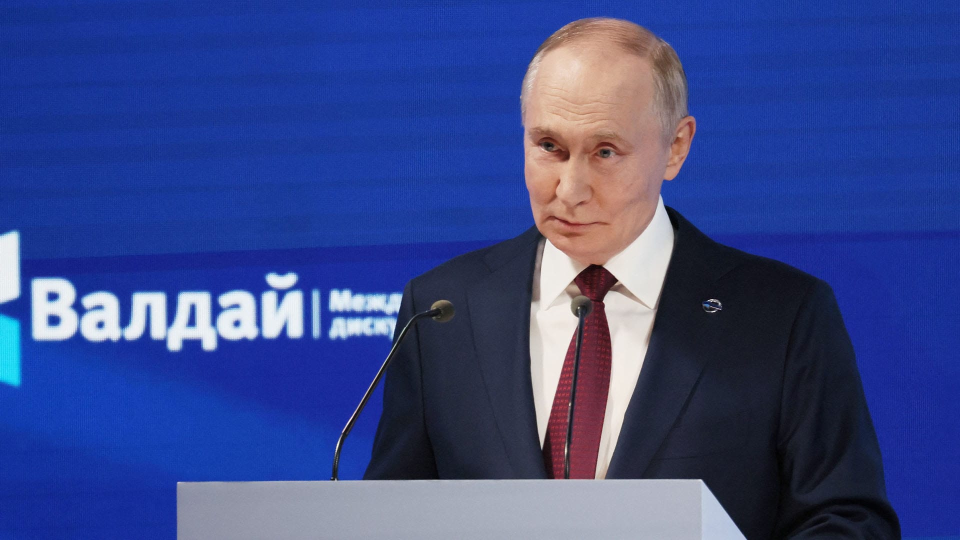 پووتین: پرسی غەززە لە ڕێگەی دامەزراندنی دەوڵەتی فەلەستین چارەسەر دەکرێت