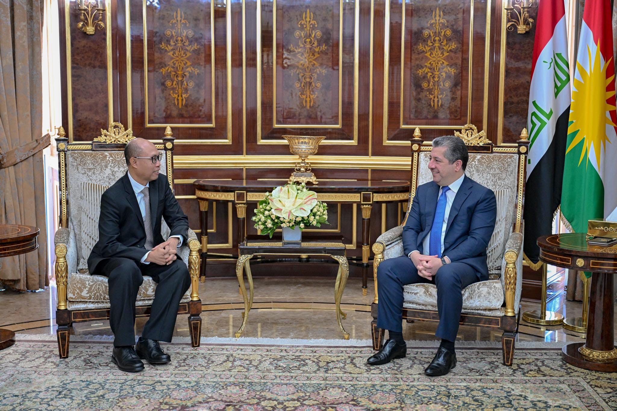 سەرۆکوەزیرانی کوردستان پیرۆزبایی لە دەستبەکاربوونی باڵیۆزی نوێی ئیندۆنیسیا دەکات