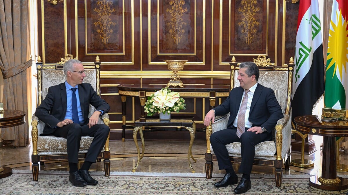 مەسرور بارزانی پشتیوانی هەرێمی کوردستان بۆ باڵیۆزی نوێی ئەڵمانیا لە عێراق دەردەبڕێت