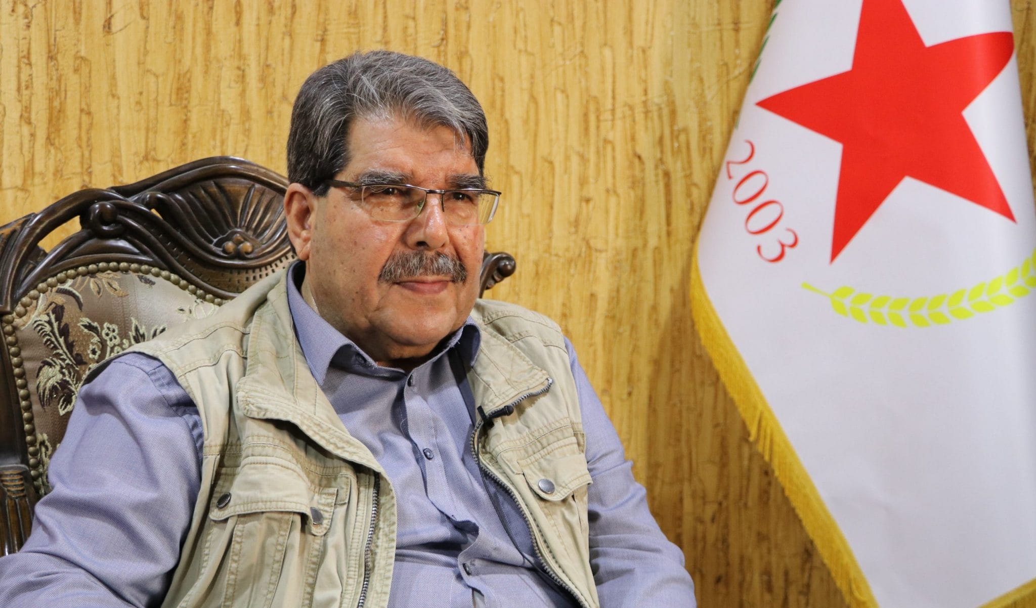 ساڵح موسلیم: ئۆجەلان داوای چەکدانان لە هەسەدە ناکات و ڕۆژئاوا لای ئەو هێڵی سوورە