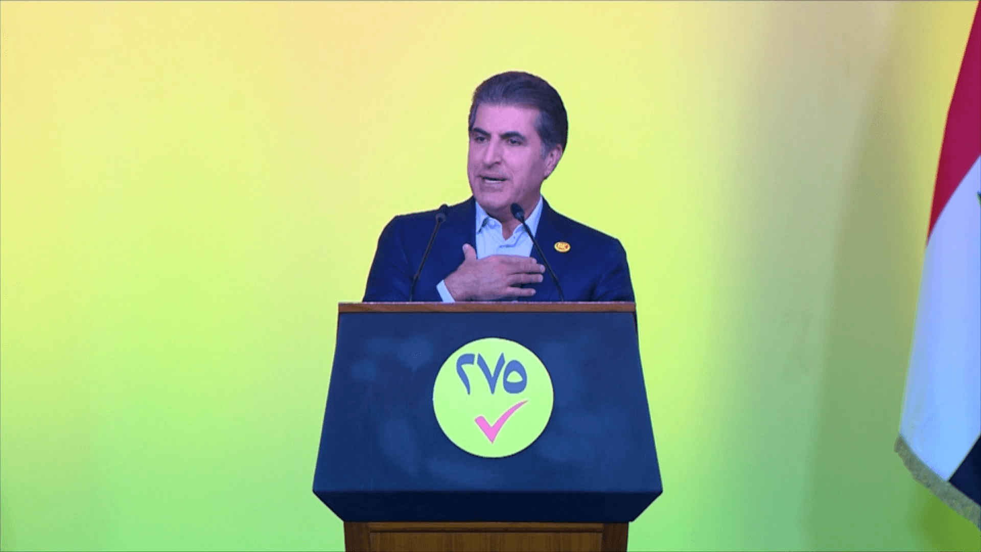 نێچیرڤان بارزانی: خواستی ئێمە ئەوەیە پارتی یەک ملیۆن دەنگ بهێنێت