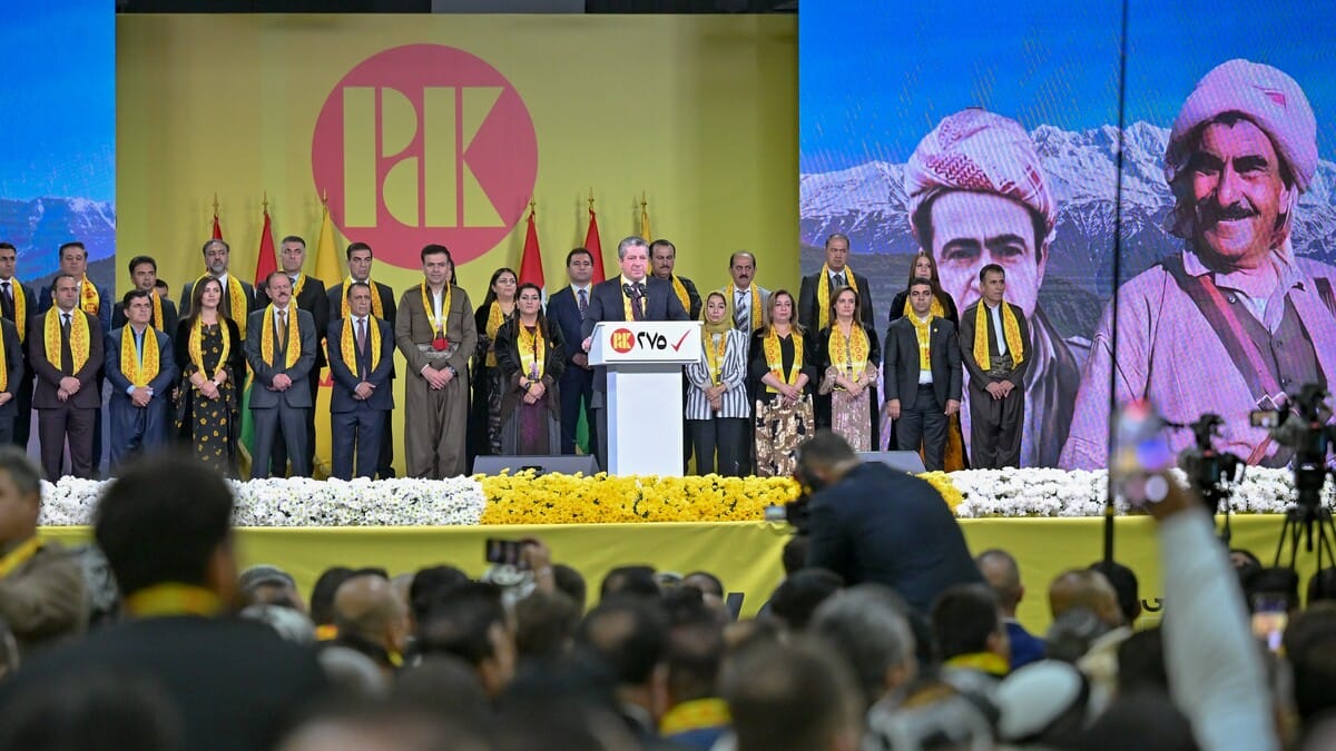 مەسرور بارزانی: هەگبەی پارتی پڕە لە دەستکەوت