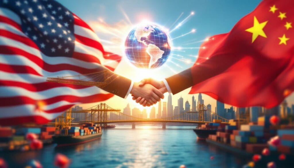 چین و ئەمریکا لەسەر گفتوگۆی بازرگانی ڕێکدەکەون