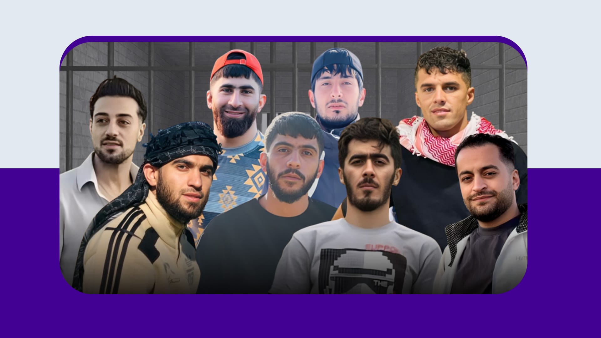 لە كرماشان سزای 20 ساڵ بەندكردن بەسەر هەشت چالاكوانی كورد دەسەپێنرێت