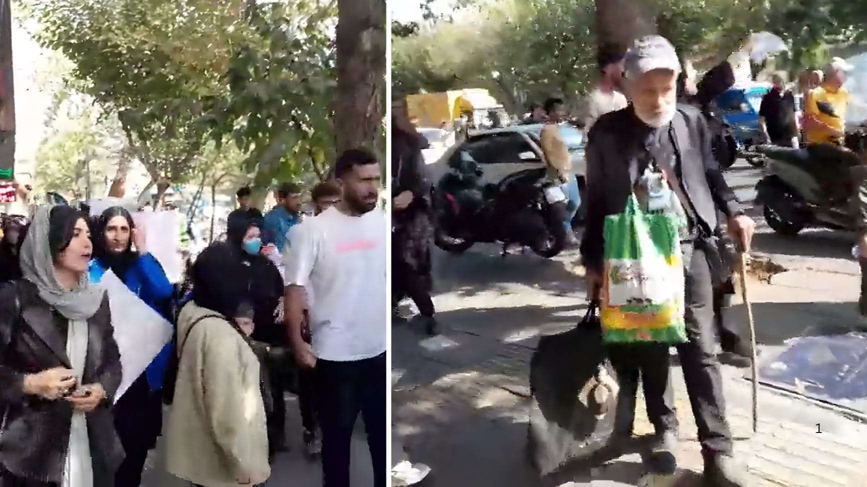 دژی گرانی و نهبوونی له ئێران چهندین خۆپیشاندان بەردەوامە