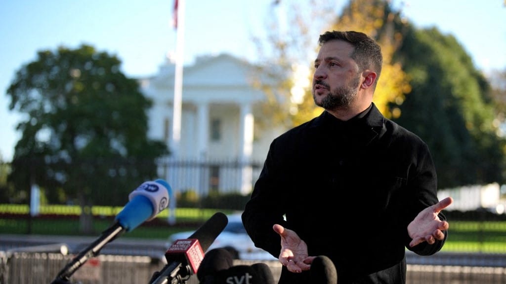 زێلێنسکی داوا لە ترەمپ دەکات پووتین بە ئاگربەست ڕازی بکات