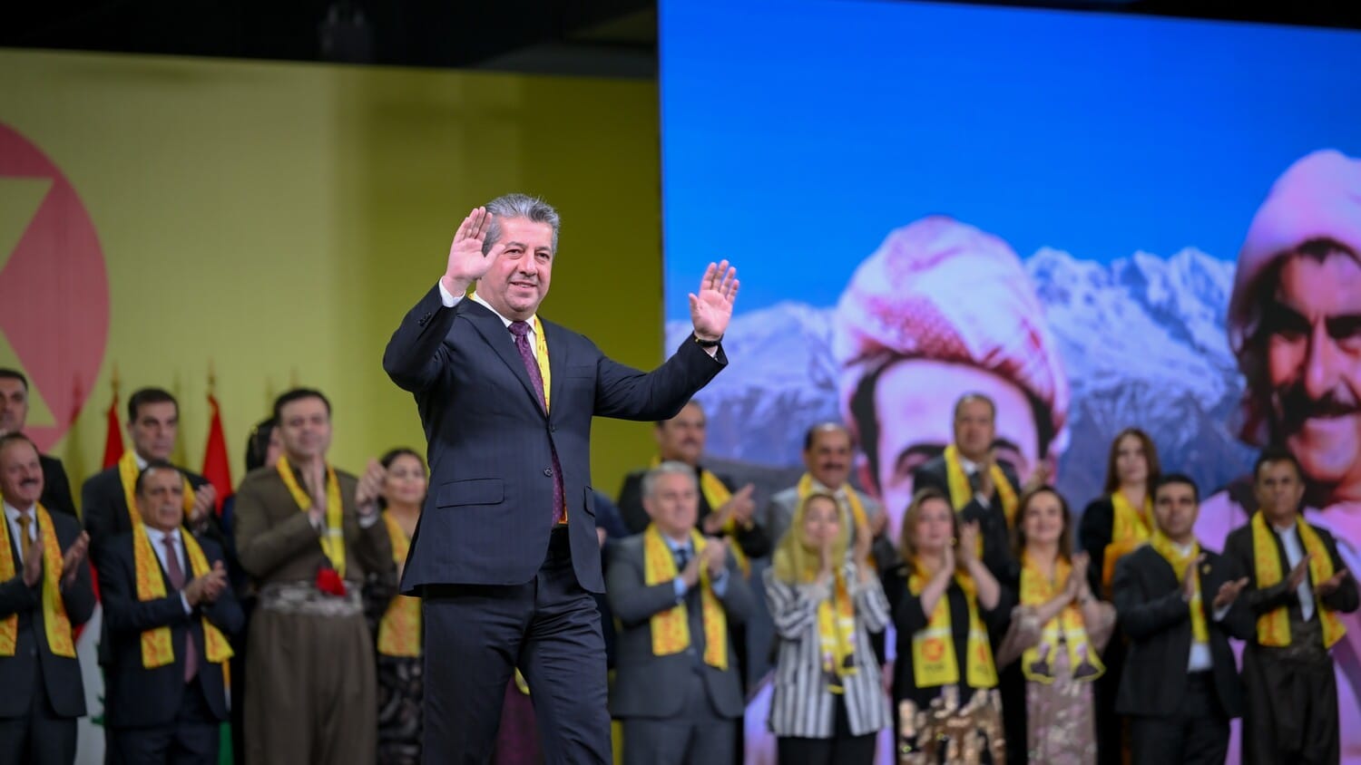 مەسرور بارزانی بەشداری بانگەشەی پارتی لە هەولێر دەکات