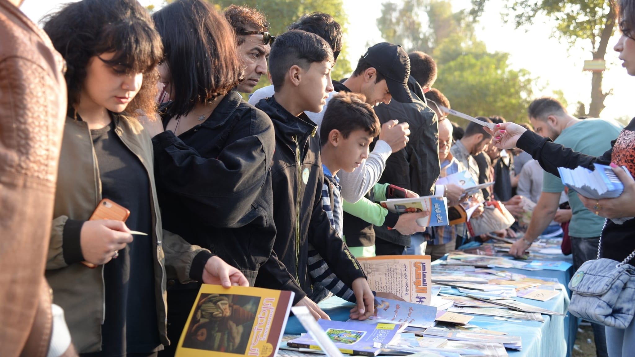 لە فێستیڤاڵێکی بەغدا 50 هەزار کتێب بەخۆڕایی دابەش دەکرێت
