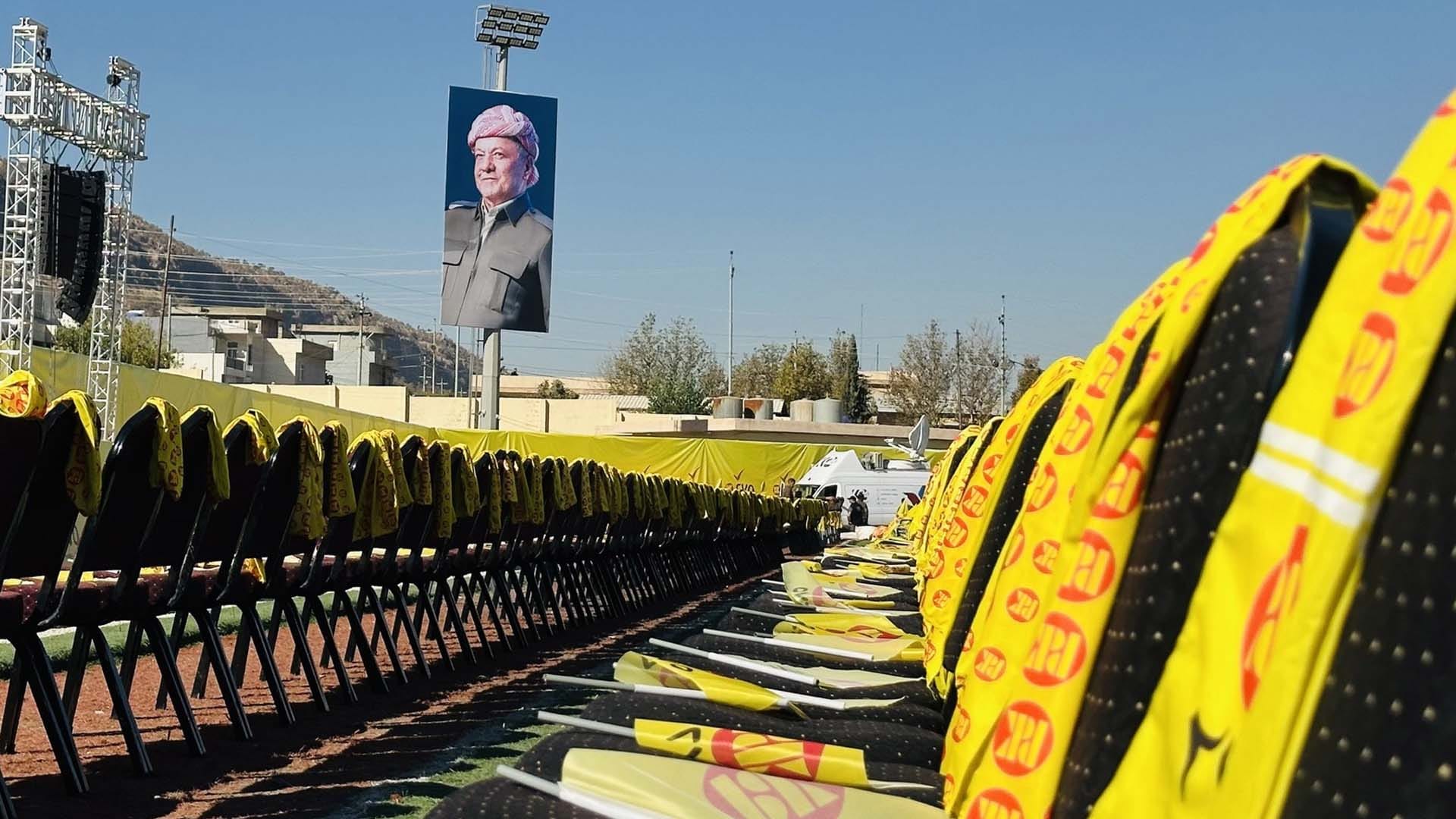 پارتی لە شەقڵاوە کەرنەڤاڵێکی جەماوەری بۆ بانگەشەی هەڵبژاردن ئەنجام دەدات