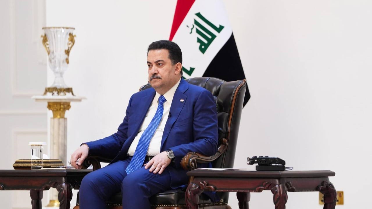 سوودانی: عێراق تا کشانەوەی هێزەکانی ئەمریکا ناتوانێت چەک بە گرووپە چەکدارەکان دابنێت