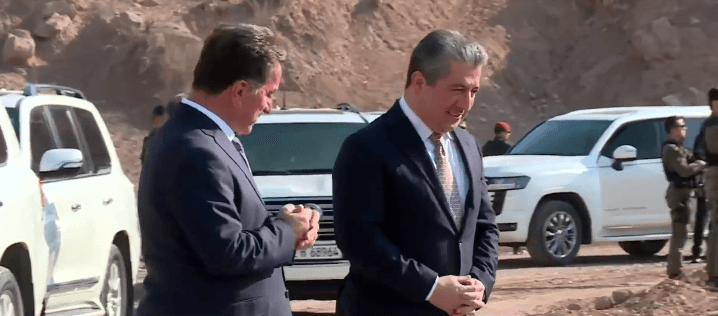 سەرۆکوەزیران مەسرور بارزانی بەنداوی دوین بەسەردەکاتەوە