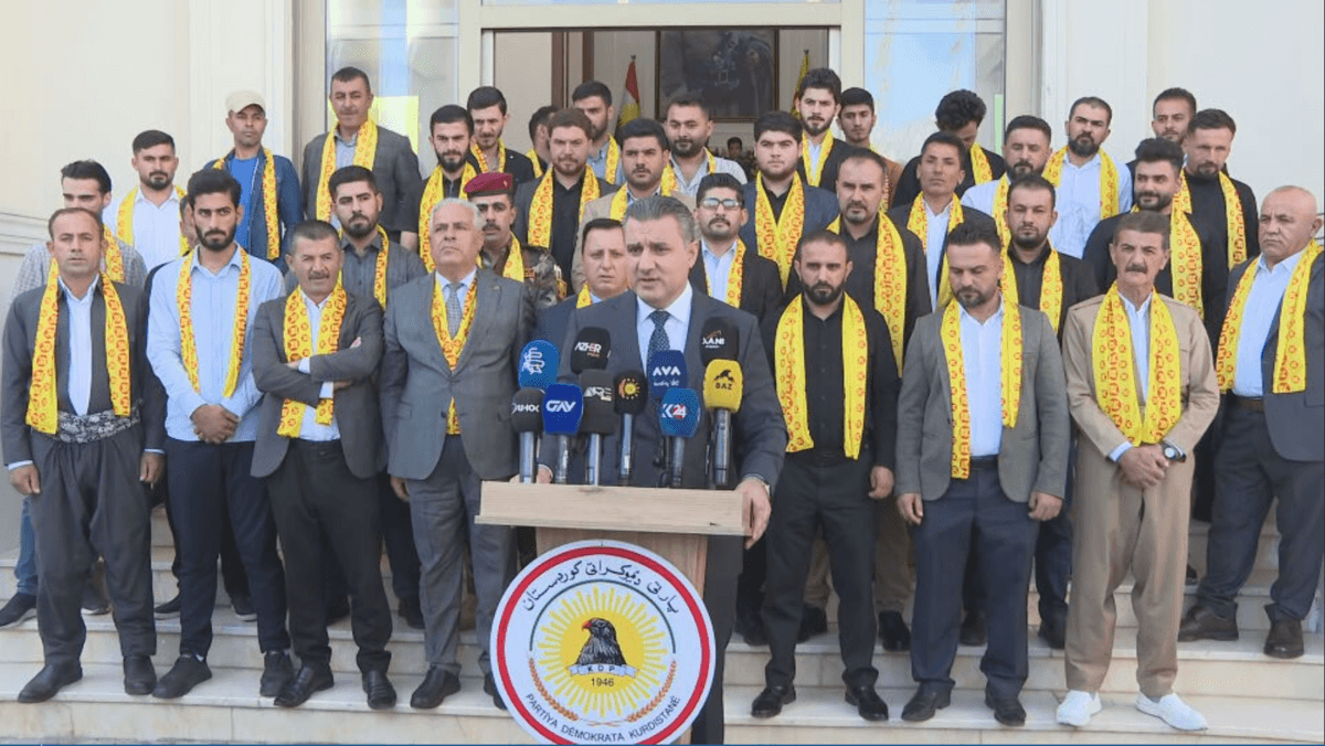 سەدان ئەندام و لایەنگری یەکێتی و بەرەی گەل پەیوەندییان بە ڕیزەکانی پارتی کرد