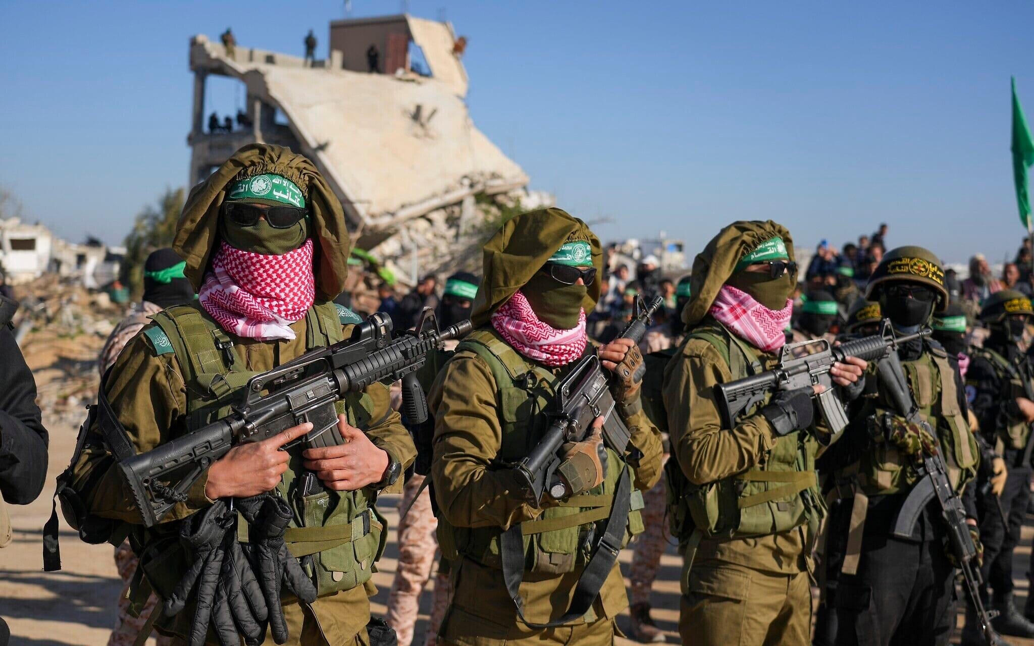 ئەمریکا: حەماس ئامادەیە چەکەکانی ڕادەستی هێزە نێودەوڵەتییەکان بکات