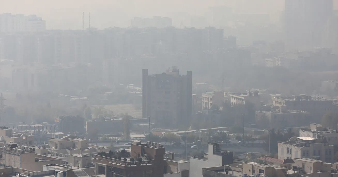 لە ماوەی هەفتەیەکدا بەهۆی پیسبوونی هەوا لە ئێران 357 کەس گیانیان لەدەست داوە