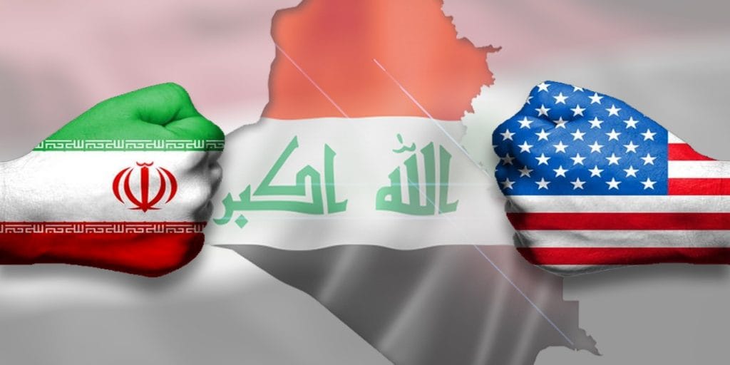 چارەنووسی عێراق لە دووڕیانی بەرەی ئەمریکا و ئێران